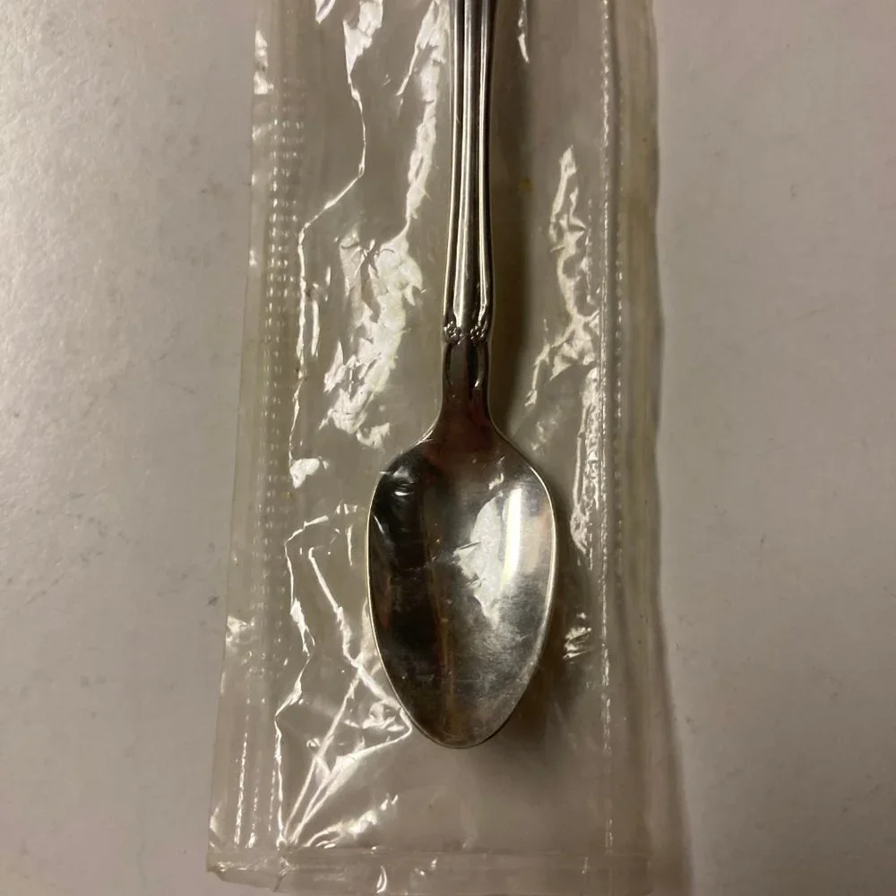 Vintage NEW Infant Spoon - Affection by Oneida Community Silverplate Flatware